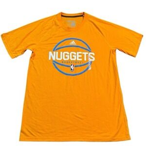 Adidas Denver Nuggets‎ Performance T Shirt NBA Basketball Size L NWOT